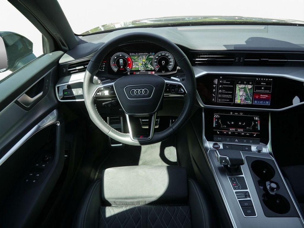 Audi S6 2025 г. Чёрный, пробег 29900 км