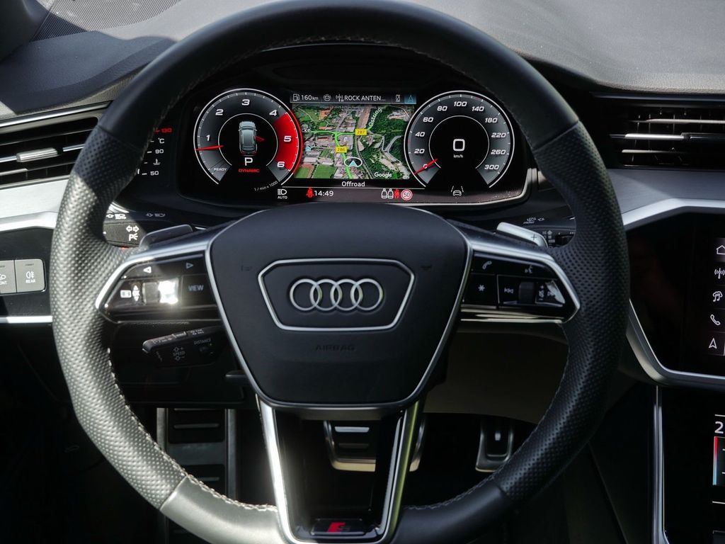 Audi S6 2025 г. Чёрный, пробег 29900 км
