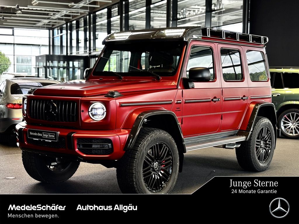 Mercedes-Benz G 63 AMG 2022 г. Красный, пробег 425 км
