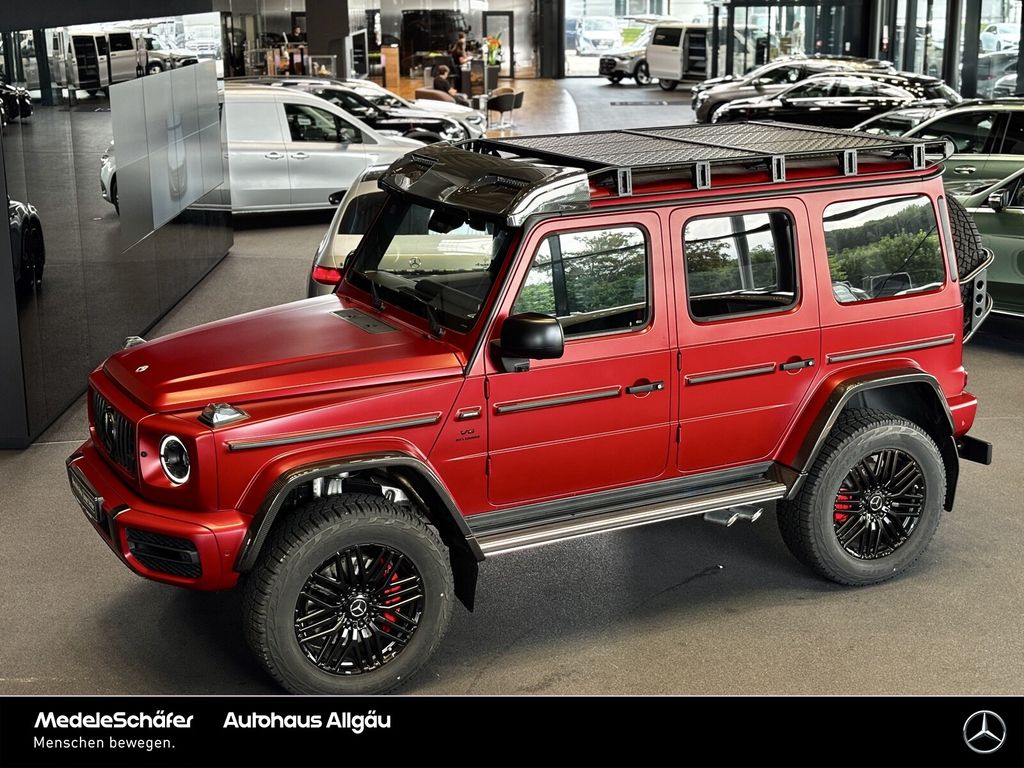 Mercedes-Benz G 63 AMG 2022 г. Красный, пробег 425 км