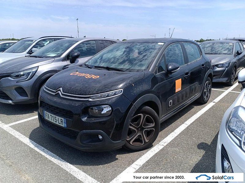 Citroen C3 2021 г. Чёрный, пробег 19597 км