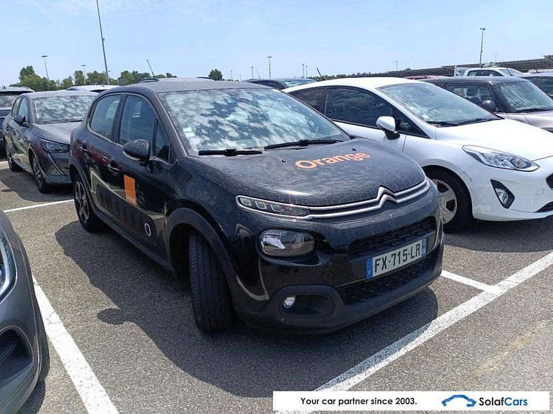 Citroen C3 2021 г. Чёрный, пробег 19597 км