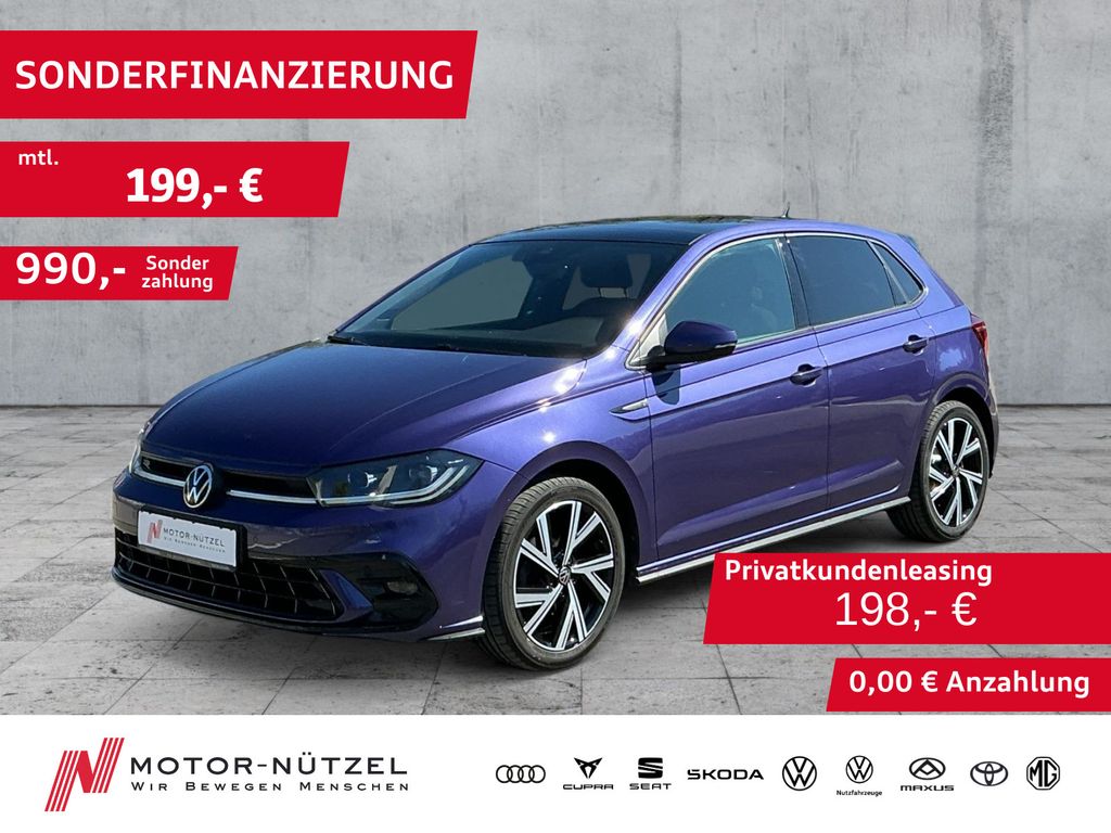 Volkswagen Polo 2022 г. Фиолетовый, пробег 38588 км