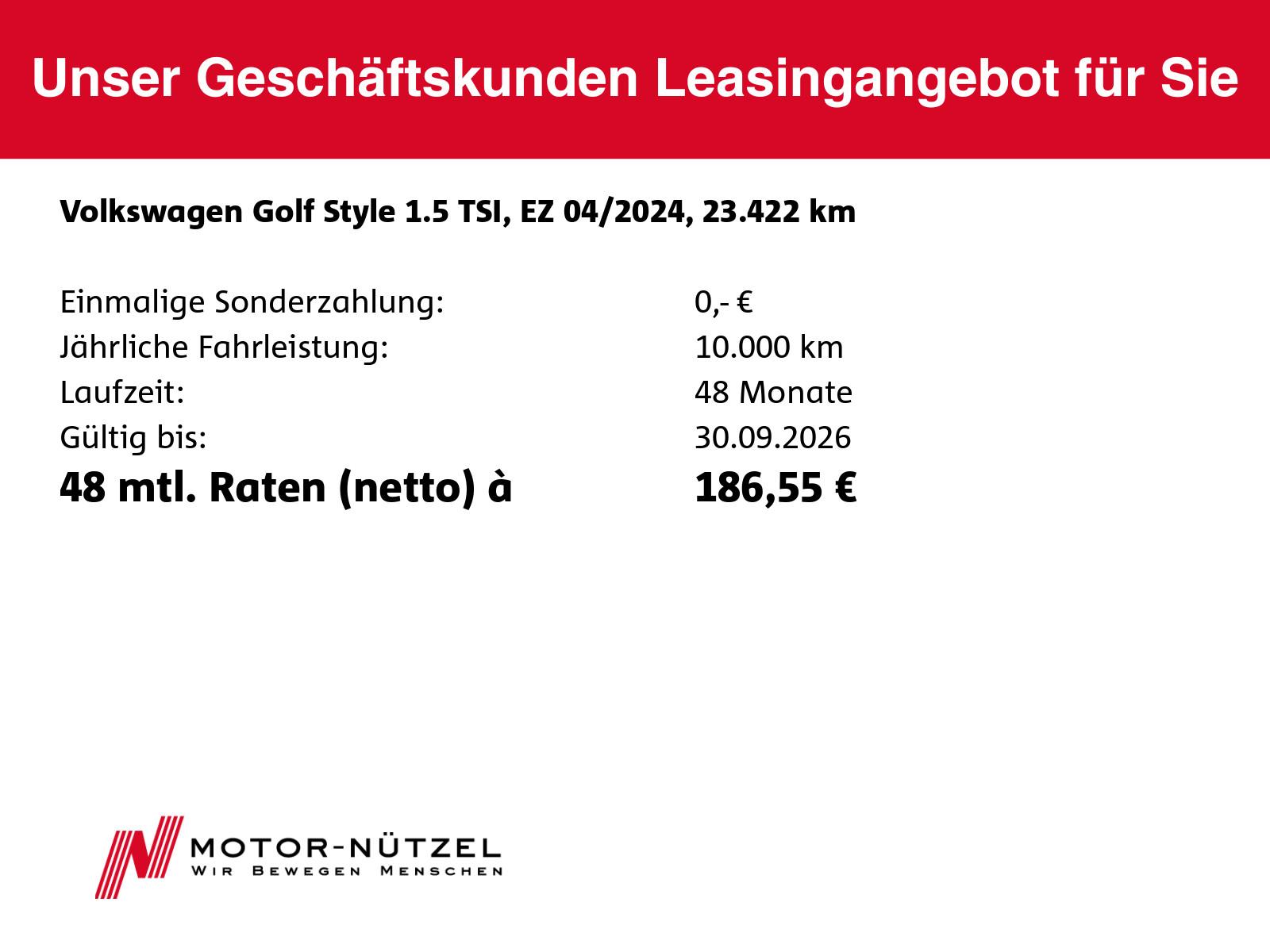 Volkswagen Golf 2024 г. Чёрный, пробег 23422 км