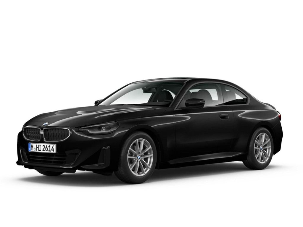 BMW 220 2022 г. Чёрный, пробег 49989 км