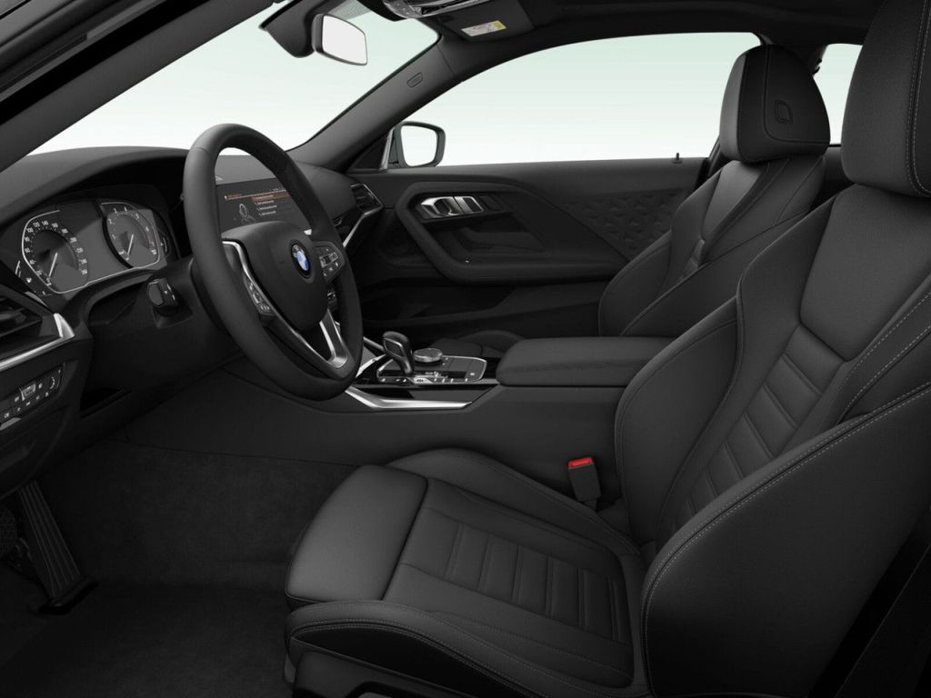 BMW 220 2022 г. Чёрный, пробег 49989 км