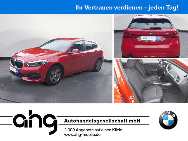 BMW 118 2023 г. Красный, пробег 34914 км