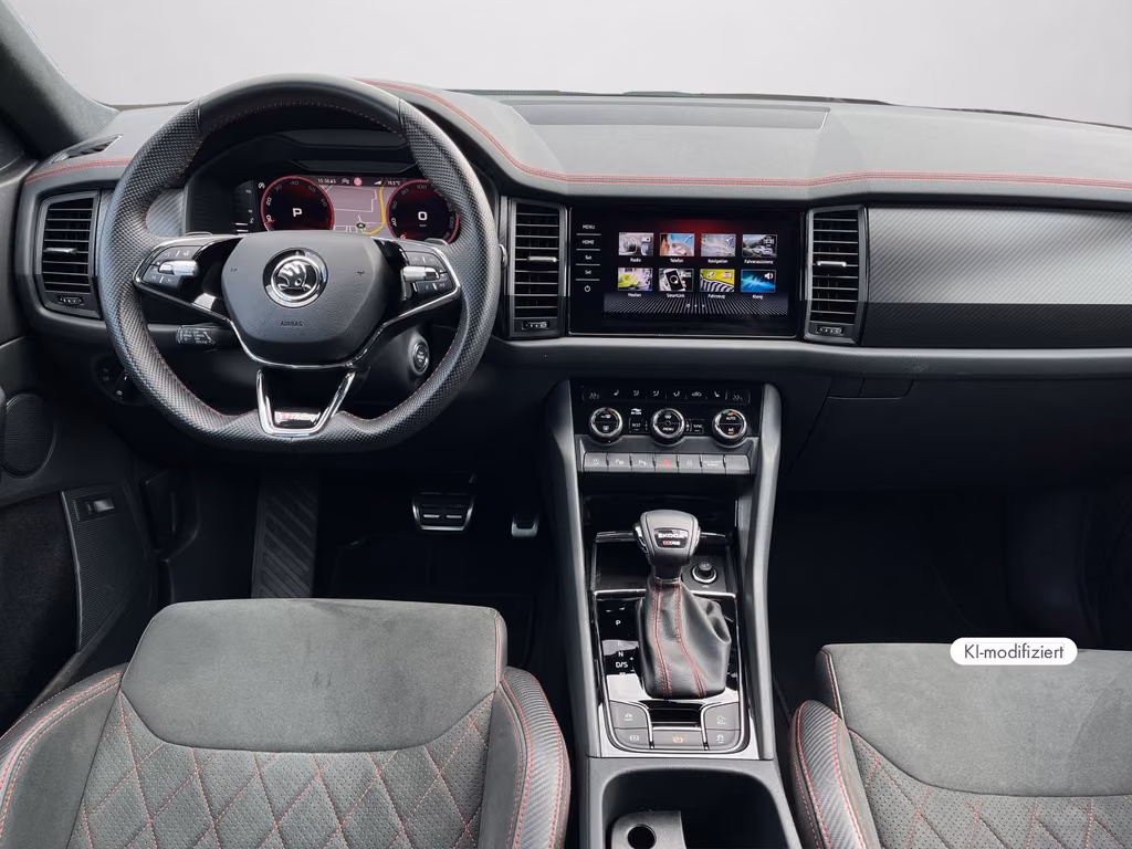 Skoda Kodiaq 2024 г. Чёрный, пробег 42563 км