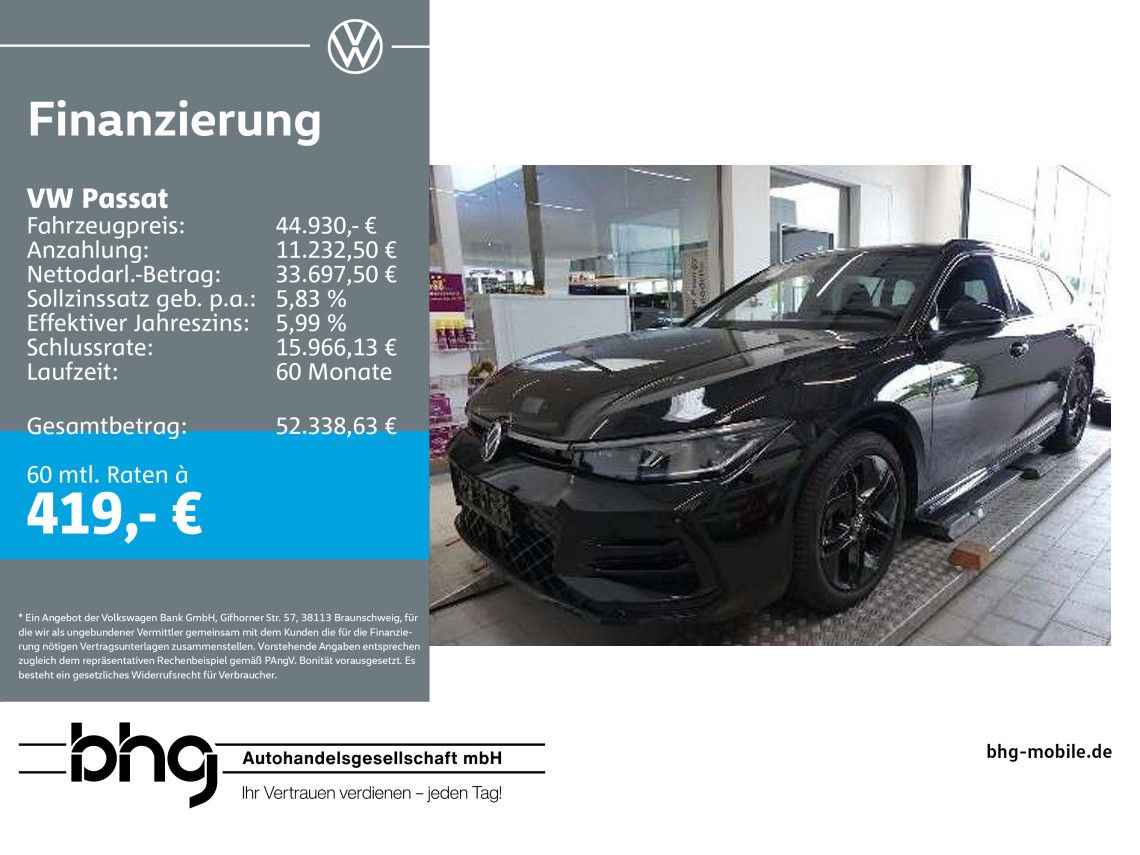 Volkswagen Passat 2026 г. Чёрный, пробег 26160 км