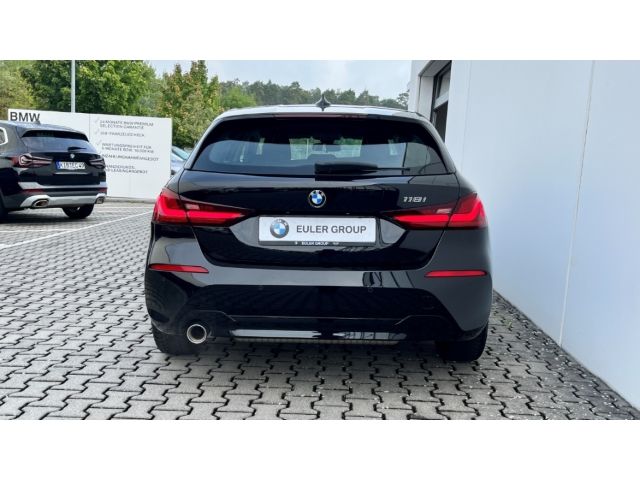 BMW 118 2021 г. Чёрный, пробег 58866 км