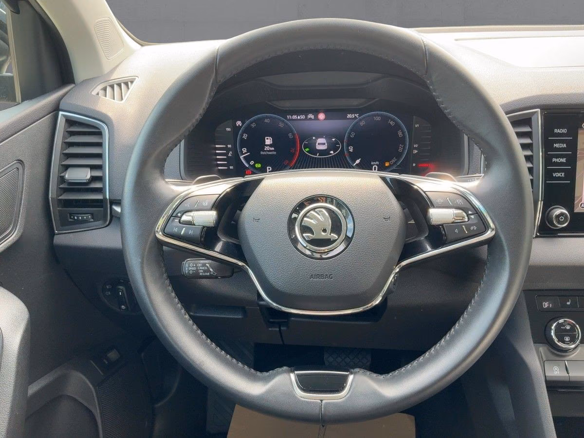 Skoda Karoq 2022 г. Чёрный, пробег 33336 км