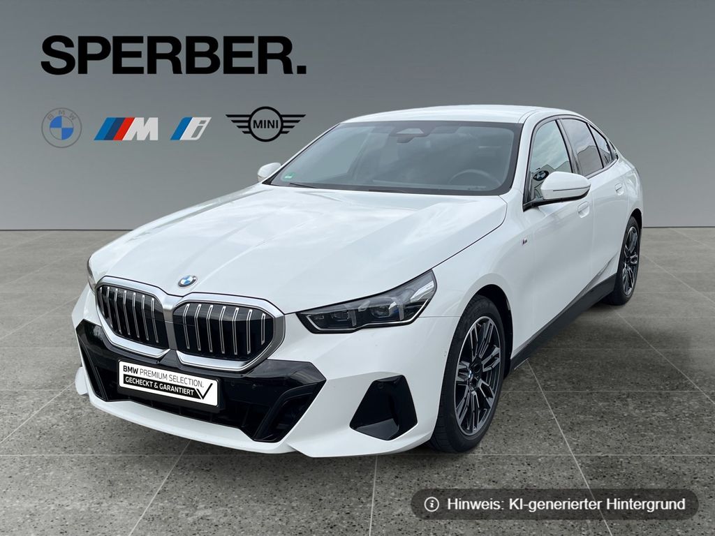 BMW 520 2024 г. Белый, пробег 48441 км