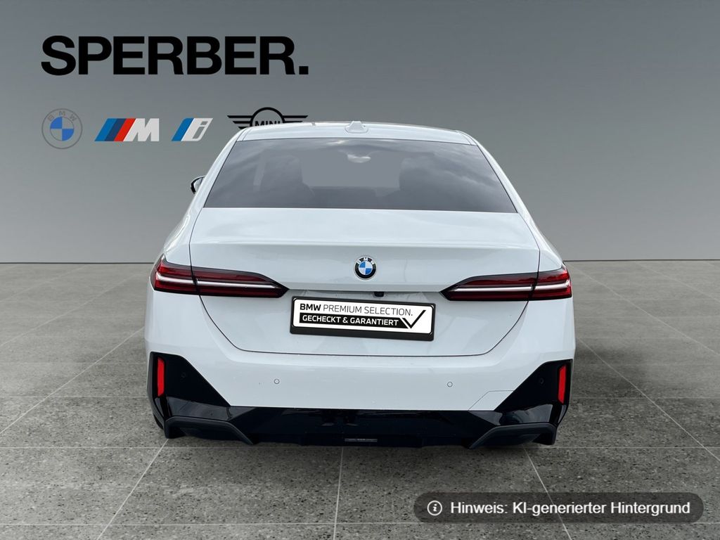 BMW 520 2024 г. Белый, пробег 48441 км
