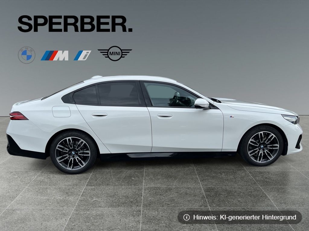 BMW 520 2024 г. Белый, пробег 48441 км