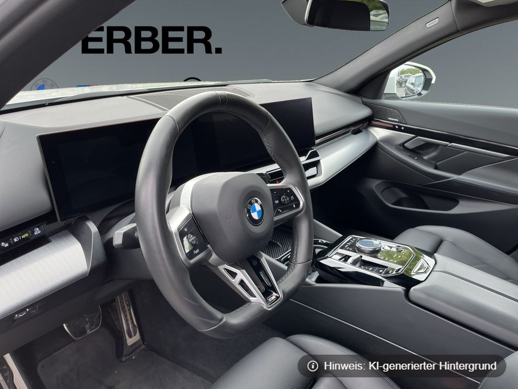 BMW 520 2024 г. Белый, пробег 48441 км