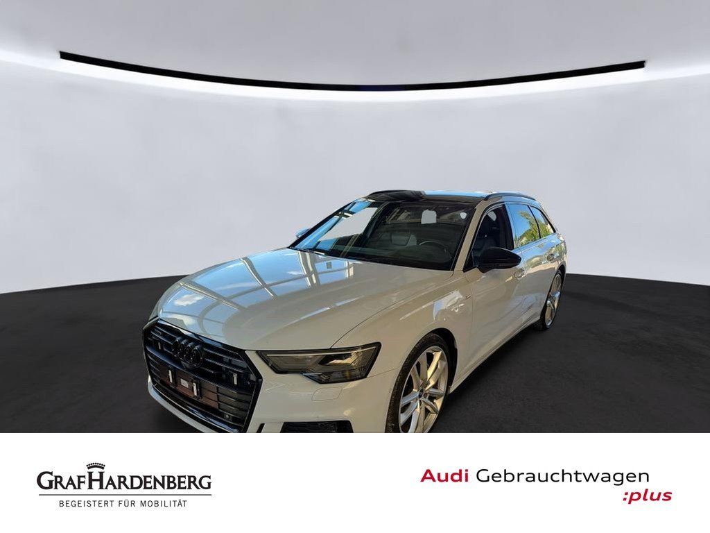 Audi A6 2022 г. Белый, пробег 50900 км