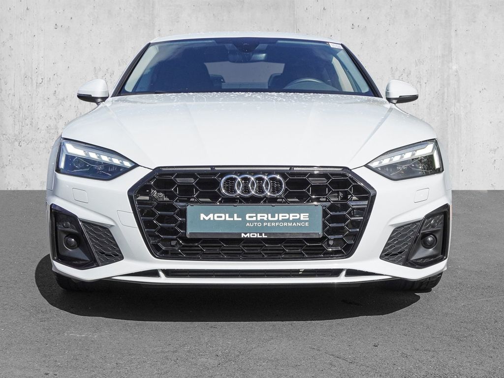 Audi A5 2022 г. Белый, пробег 38732 км