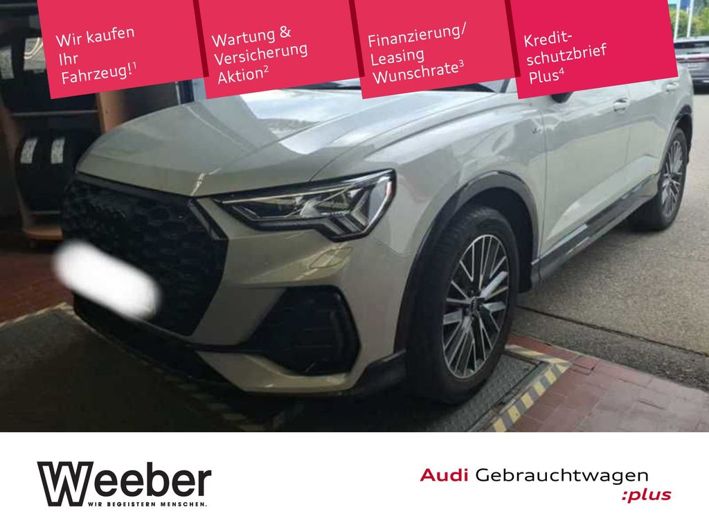 Audi Q3 2022 г. Серебристый, пробег 55586 км