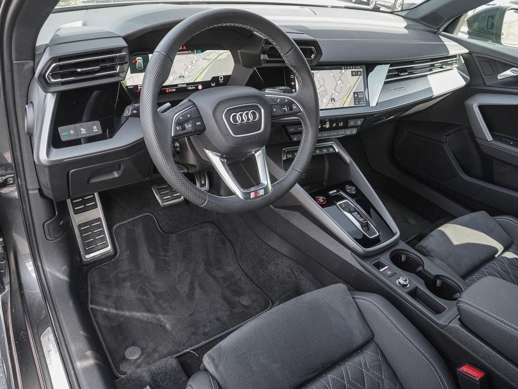 Audi S3 2025 г. Серый, пробег 10600 км