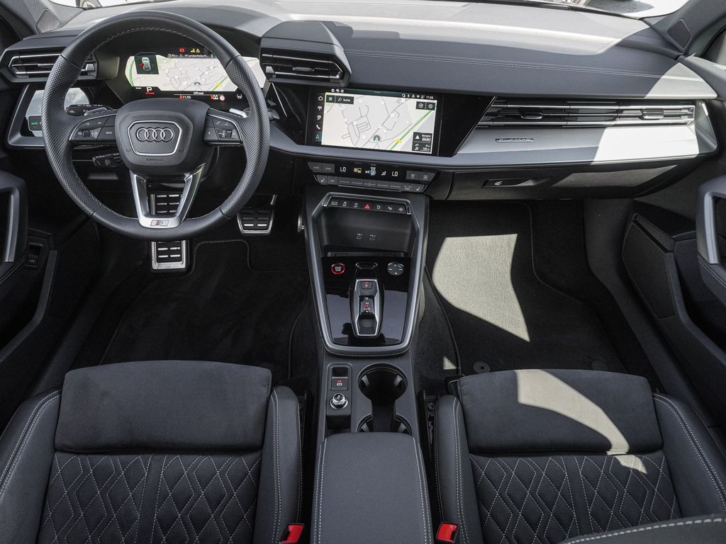 Audi S3 2025 г. Серый, пробег 10600 км