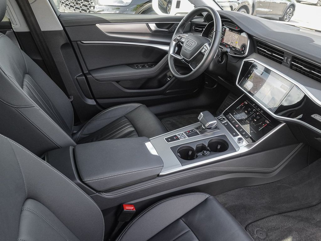 Audi A6 2023 г. Белый, пробег 56856 км
