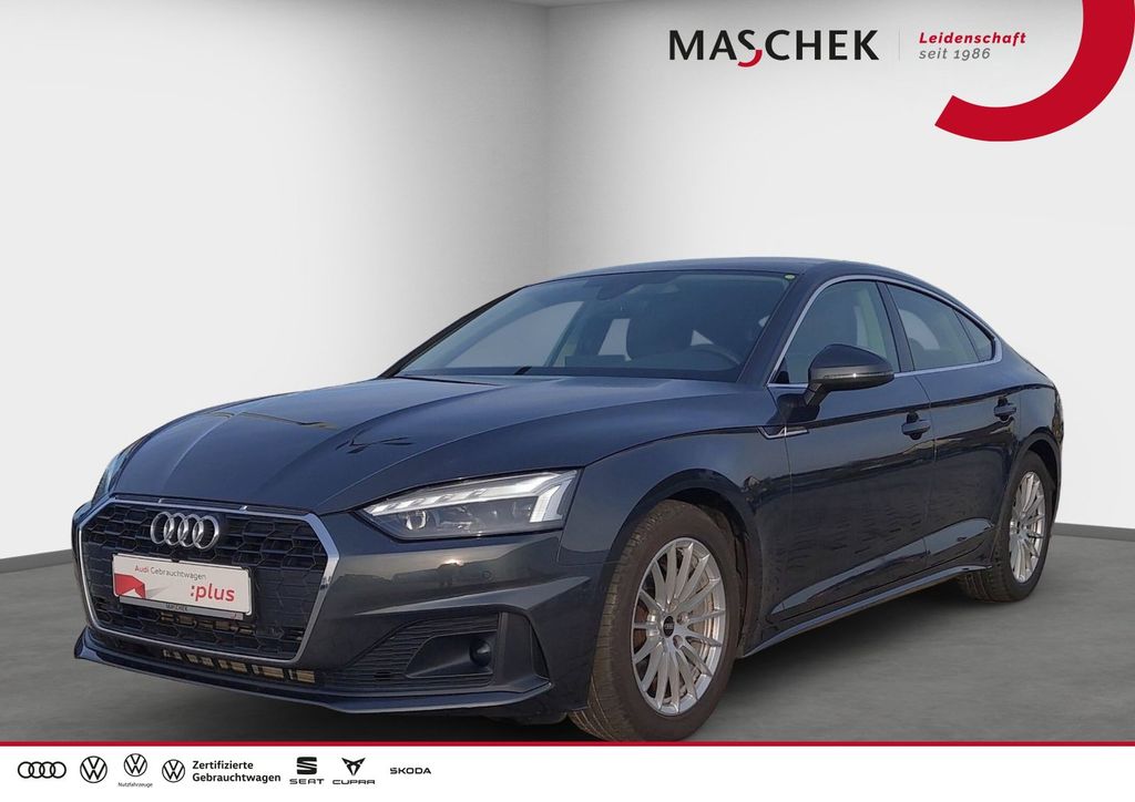 Audi A5 2022 г. Серый, пробег 45000 км