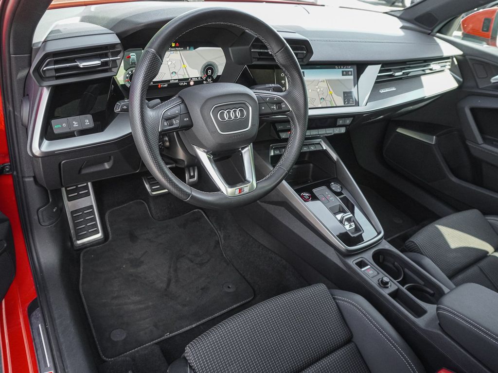 Audi S3 2022 г. Красный, пробег 53050 км