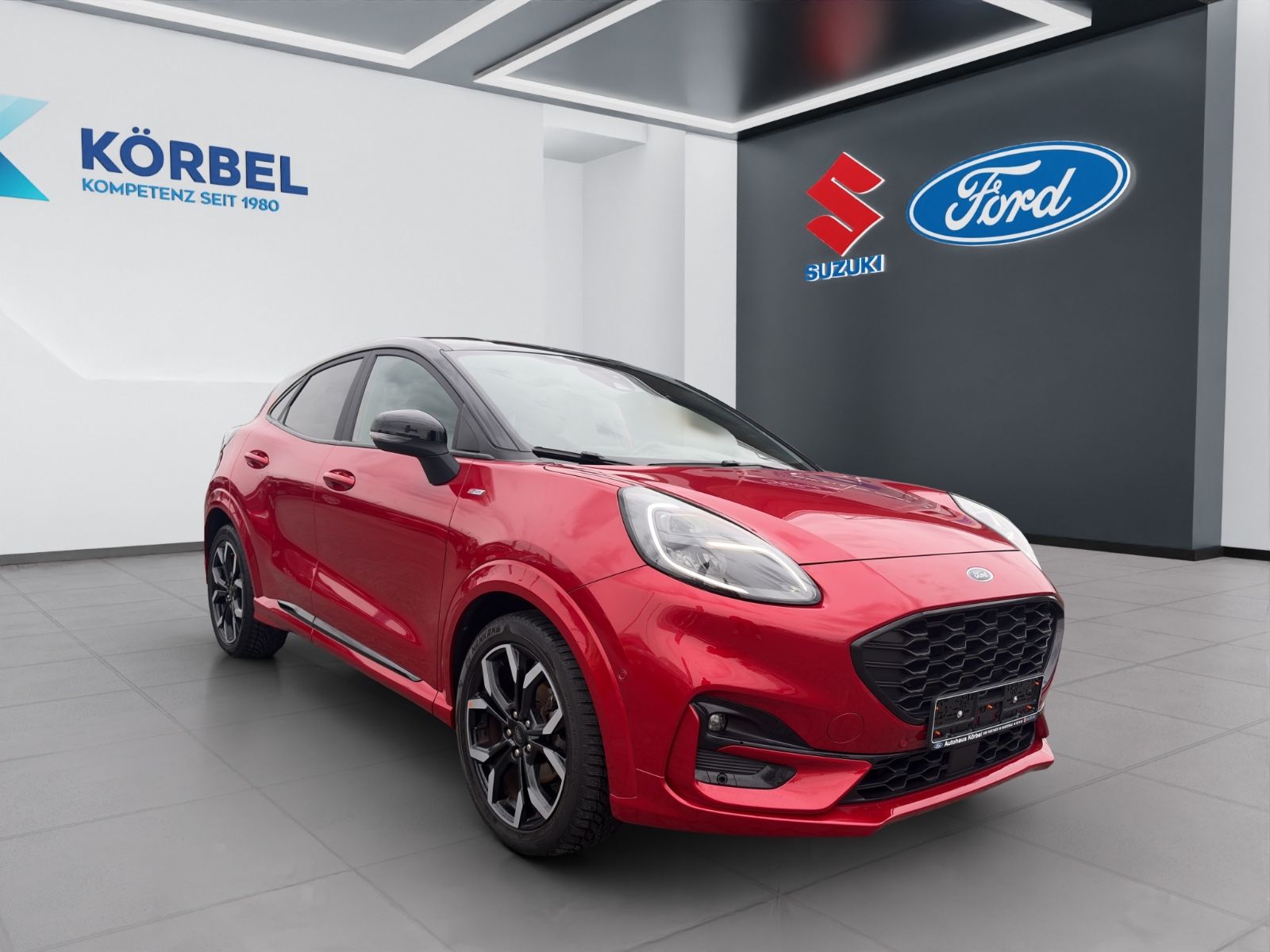 Ford Puma 2022 г. Красный, пробег 54000 км