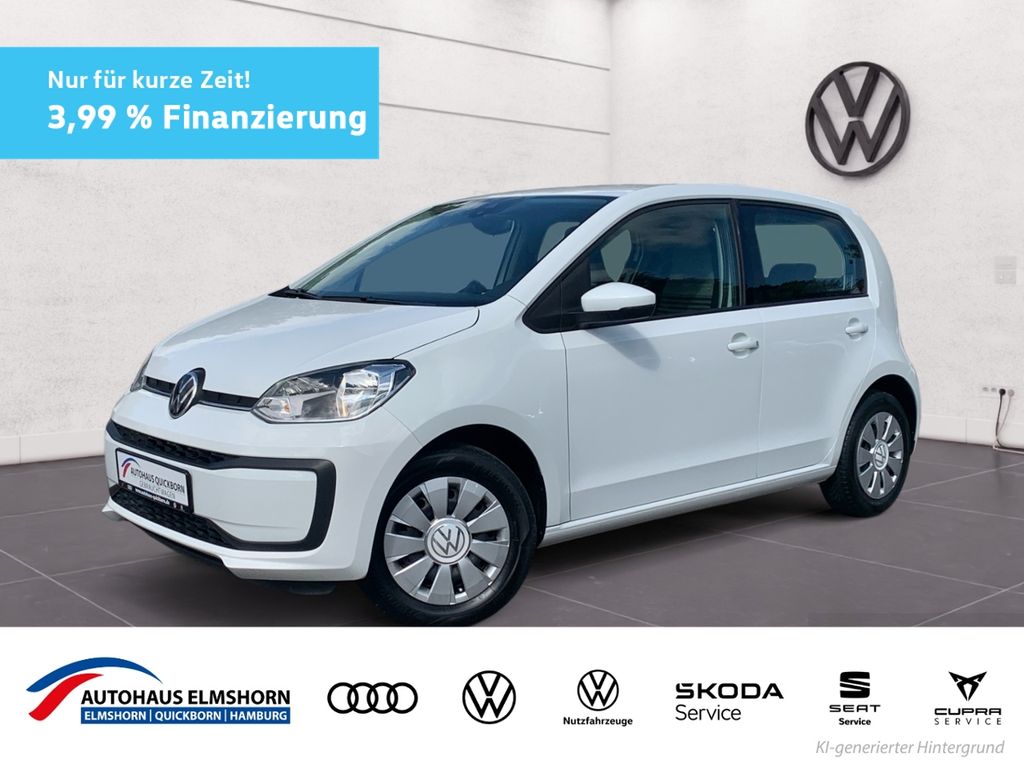Volkswagen up! 2022 г. Белый, пробег 46943 км