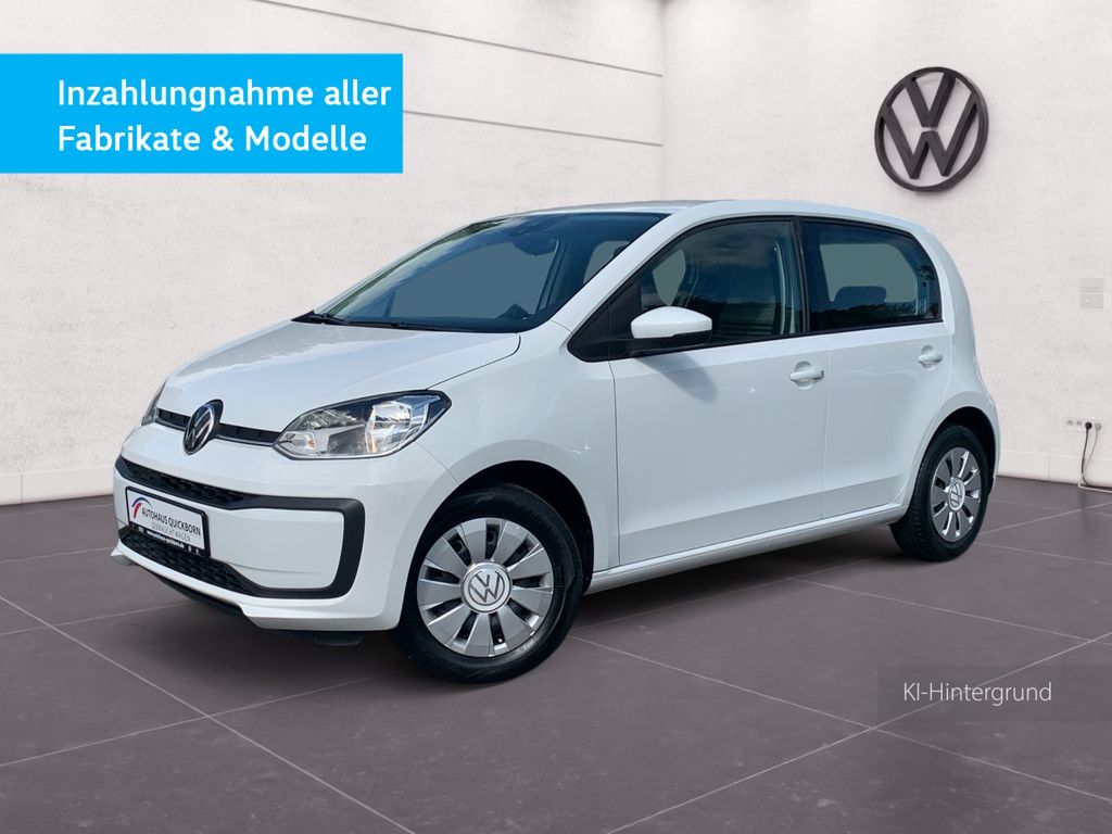 Volkswagen up! 2022 г. Белый, пробег 46943 км