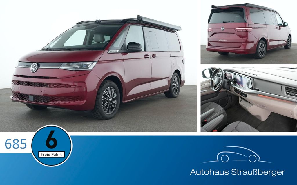 Volkswagen T7 CALIFORNIA 2025 г. Красный, пробег 6300 км