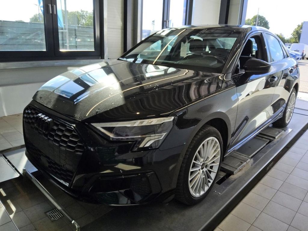 Audi A3 2023 г. Чёрный, пробег 59650 км