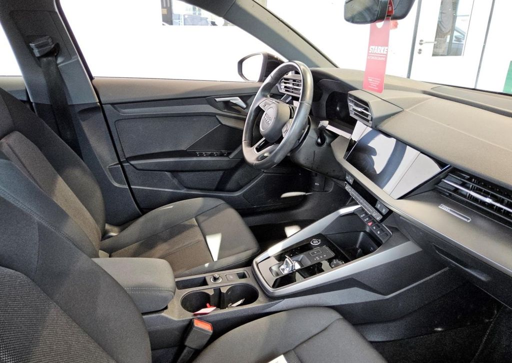 Audi A3 2023 г. Чёрный, пробег 59650 км