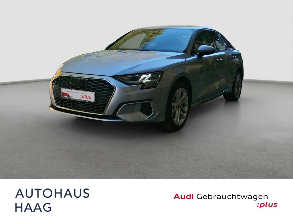 Audi A3 2022 г. Серебристый, пробег 42600 км