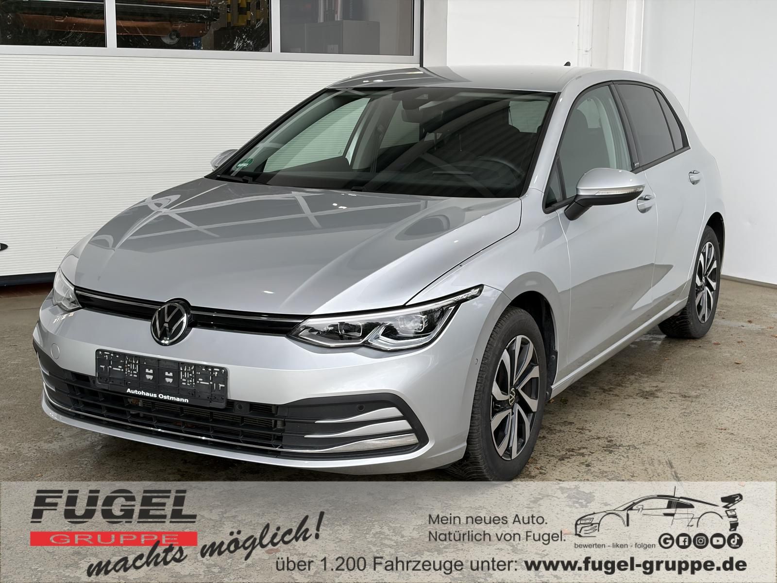 Volkswagen Golf 2023 г. Серебристый, пробег 56325 км