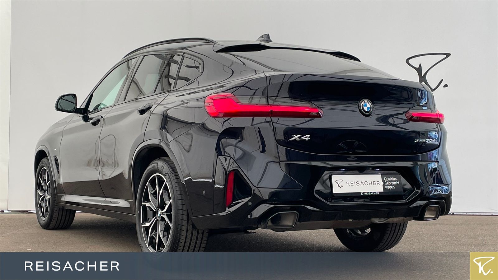 BMW X4 2022 г. Чёрный, пробег 57498 км