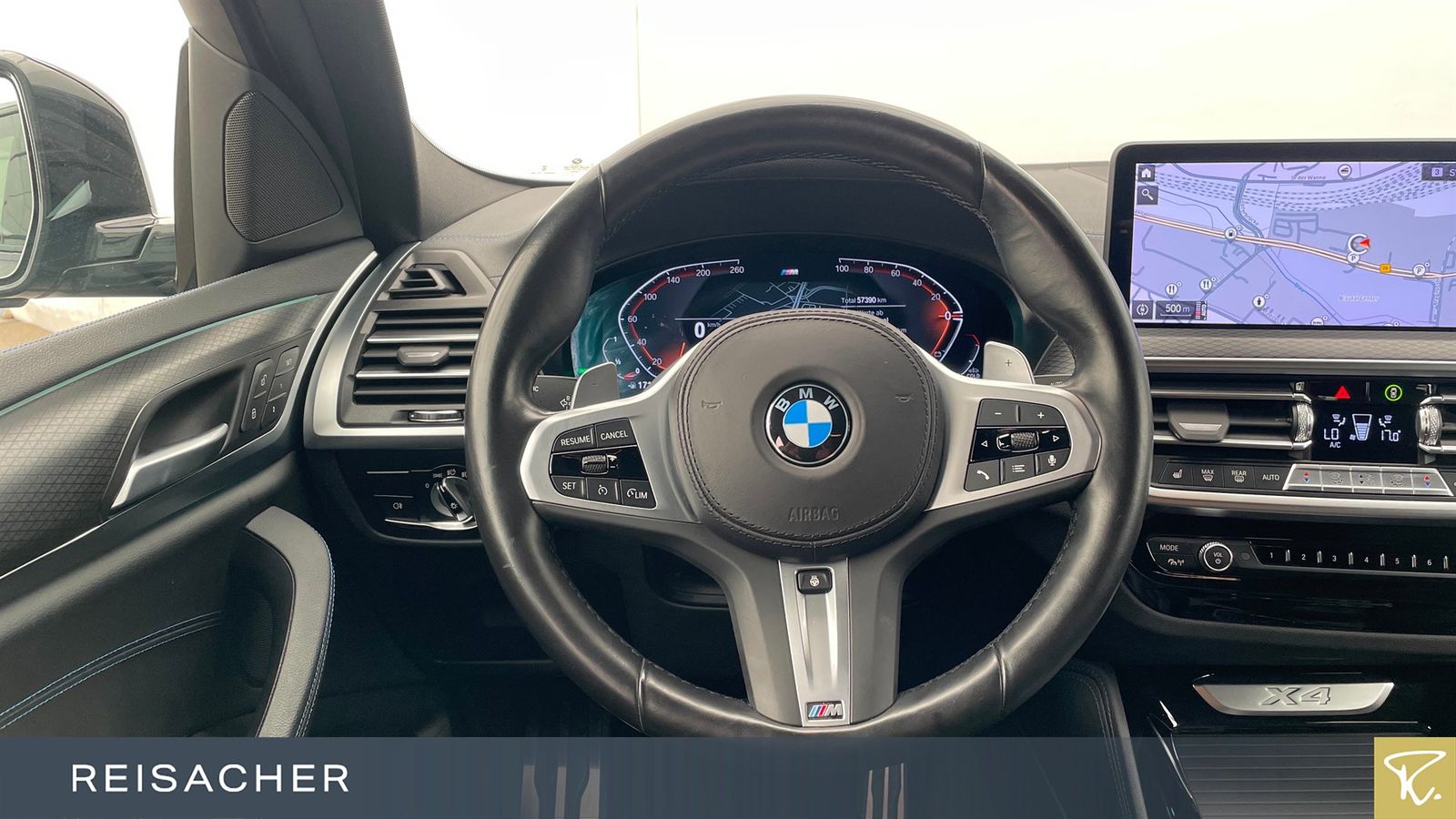 BMW X4 2022 г. Чёрный, пробег 57498 км