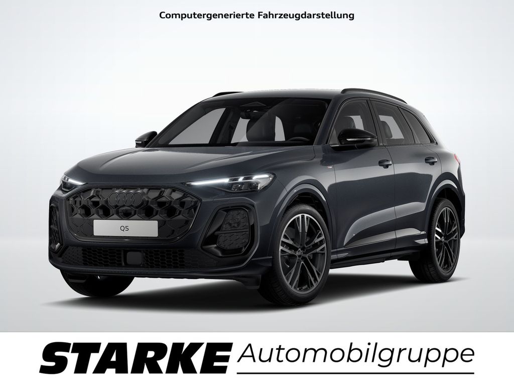 Audi Q5 2025 г. Чёрный, пробег 55550 км
