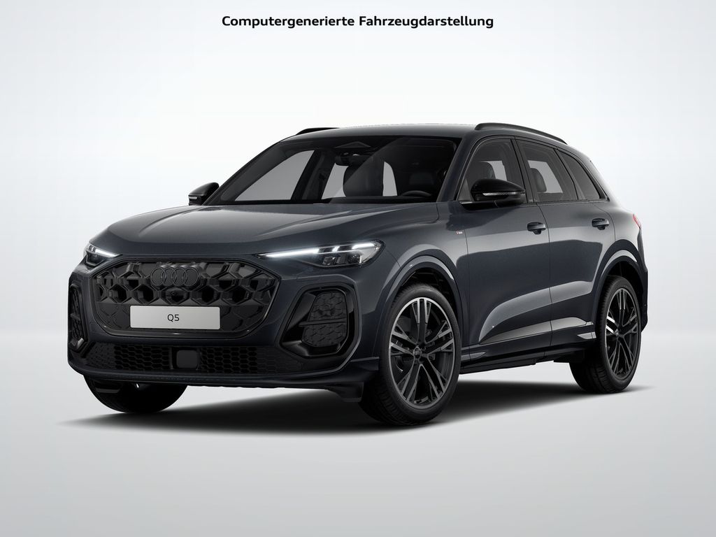 Audi Q5 2025 г. Чёрный, пробег 55550 км