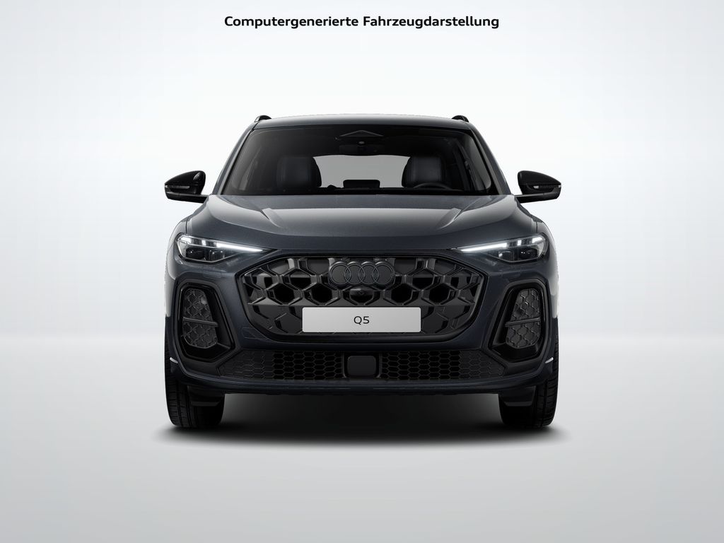 Audi Q5 2025 г. Чёрный, пробег 55550 км