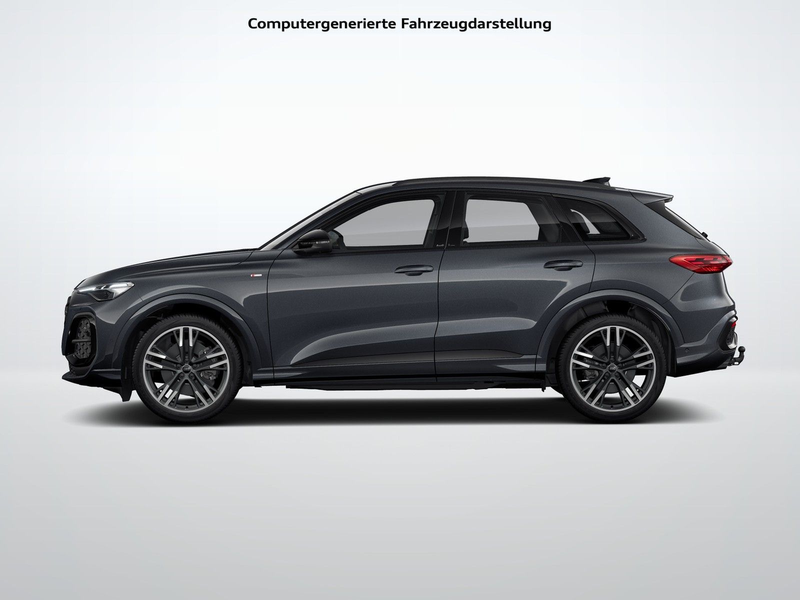 Audi Q5 2025 г. Чёрный, пробег 55550 км