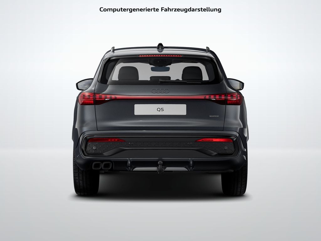 Audi Q5 2025 г. Чёрный, пробег 55550 км