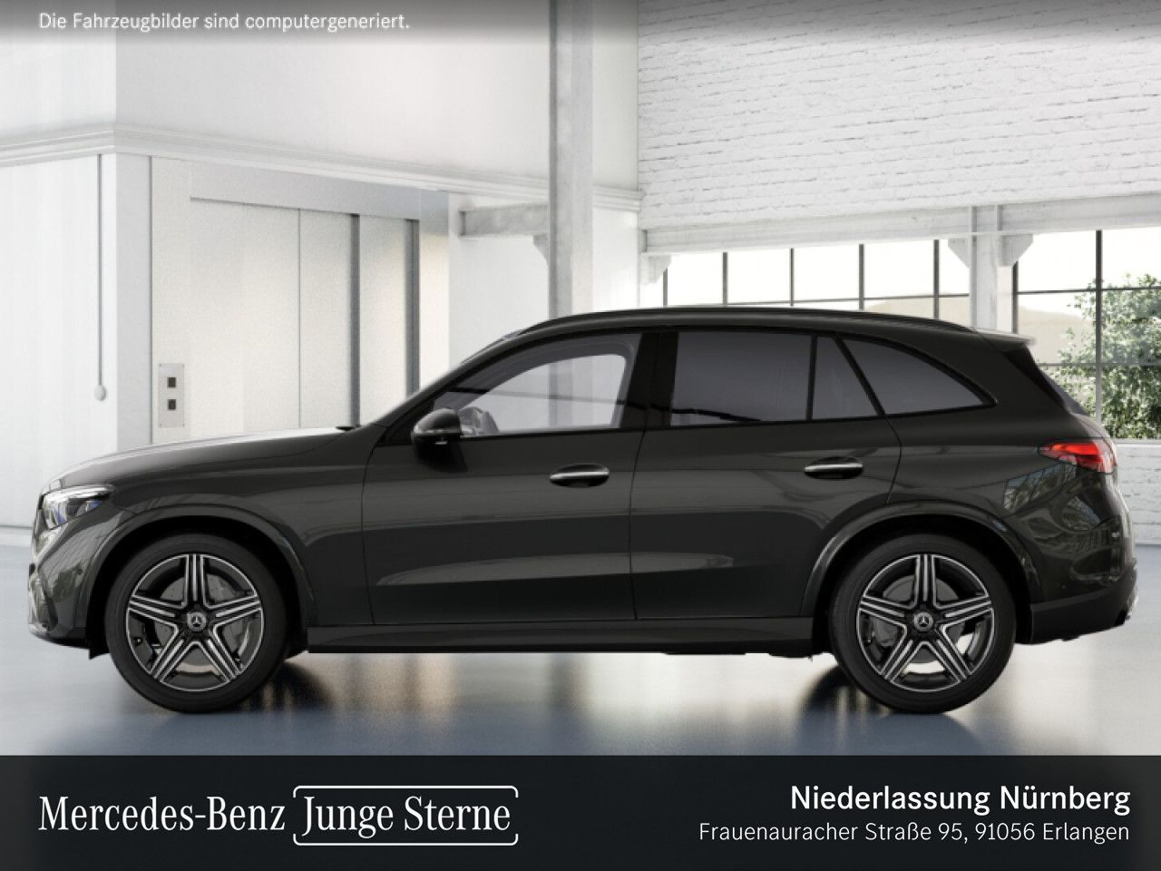Mercedes-Benz GLC 220 2023 г. Серый, пробег 46530 км