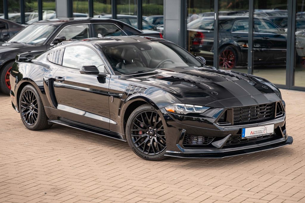Ford Mustang 2021 г. Чёрный, пробег 55329 км
