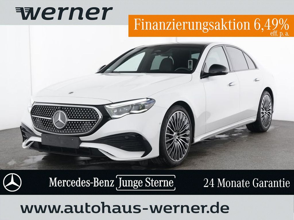 Mercedes-Benz E 450 2025 г. Белый, пробег 33928 км