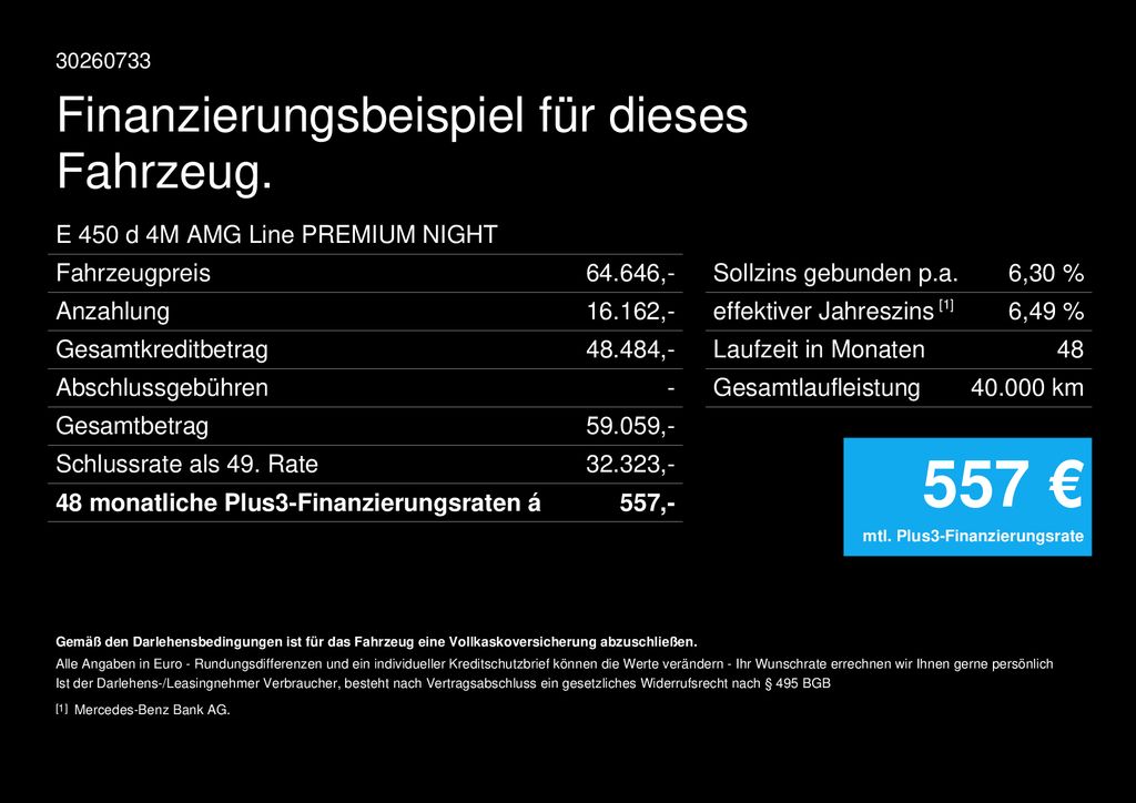 Mercedes-Benz E 450 2025 г. Белый, пробег 33928 км