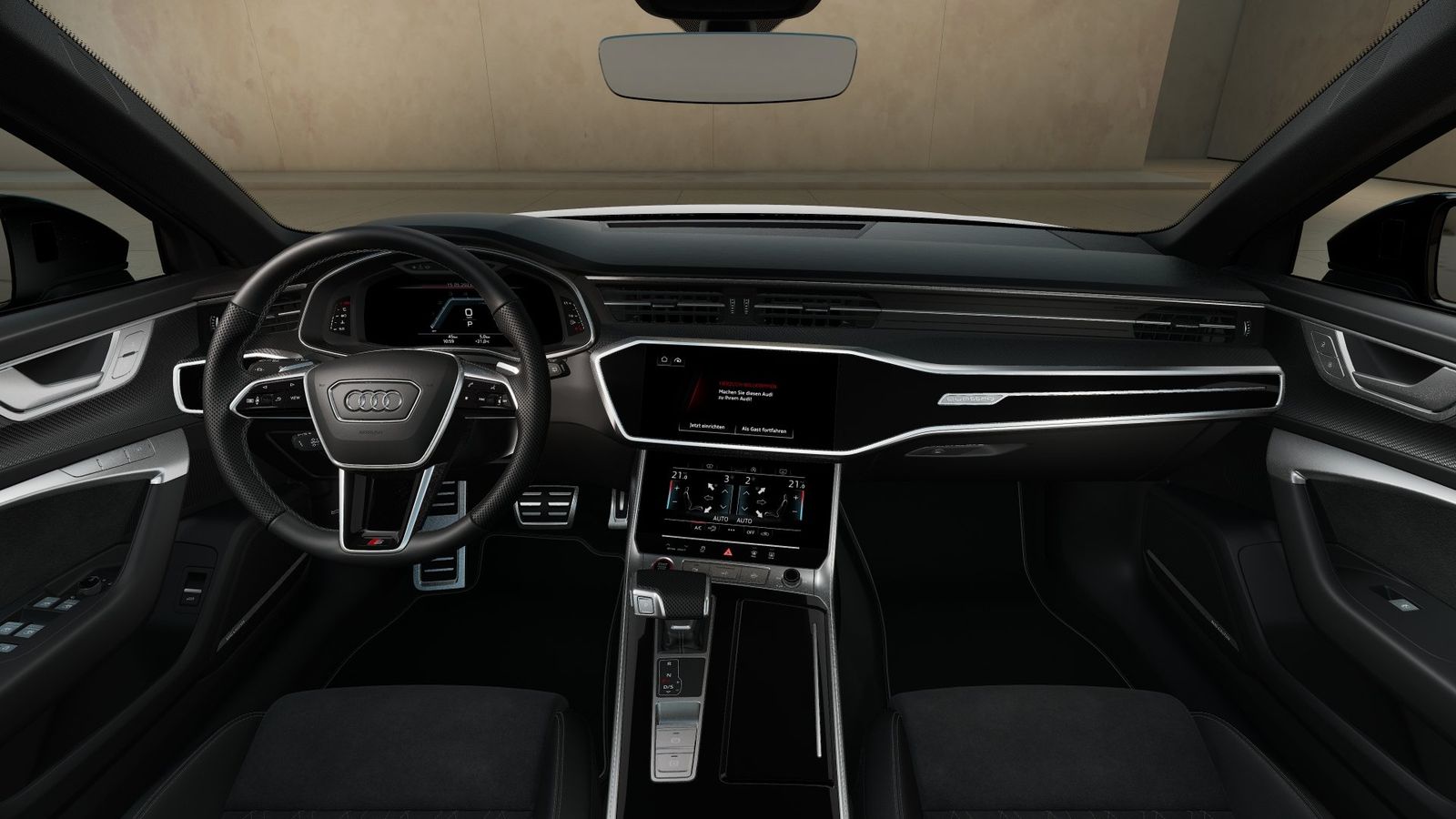 Audi S6 2025 г. Серый, пробег 14586 км