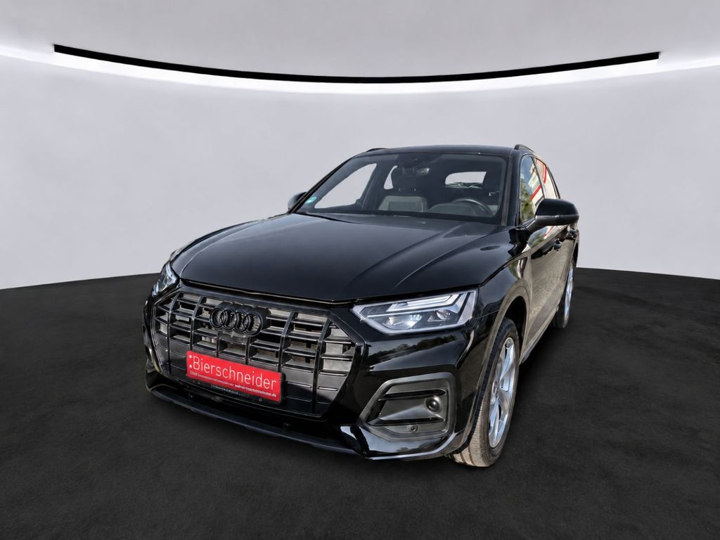 Audi Q5 2022 г. Чёрный, пробег 53055 км