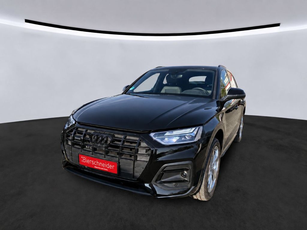 Audi Q5 2022 г. Чёрный, пробег 53055 км