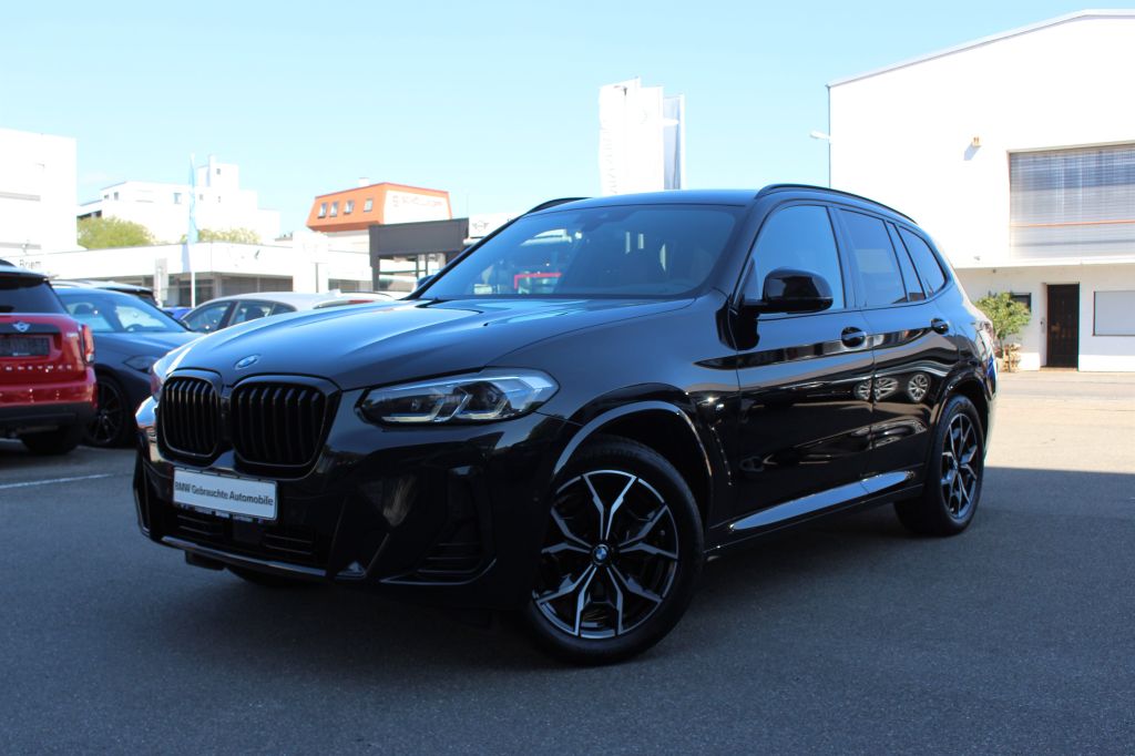 BMW X3 2023 г. Чёрный, пробег 56890 км